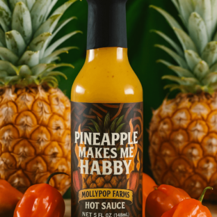 Pineapple Makes Me Habby Hot Sauce
